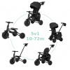 QPLAY Trojkolka Nova Max 5v1 Black, 10-72 mesiacov