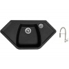 Set Sinks NAIKY 980 Granblack + batéria Sinks MIX 35 PROF S chróm