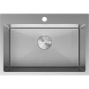 Mexen Solix nerezový drez 1-komorový 650 x 450 mm, inox HC - 6403651000-01HC