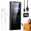 MP4 PREHRÁVAČ BLUETOOTH DOTYKOVÝ MP3 RÁDIO 64GB DIKTAFÓN S REDUKCIOU ŠUMU