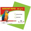 barevný papír A4 80g světle zelený