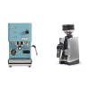 Profitec GO, blue + Eureka Mignon Zero 65 All Purpose, CR chrome