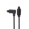 Optický kábel OEM Toslink - Toslink 90°, OD:4mm, 1m