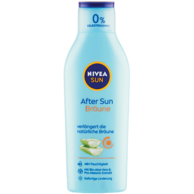 Nivea Sun Bronze mléko po opalování prodlužující opálení 200 ml