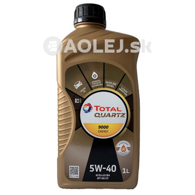 Total Quartz 9000 Energy 5W-40 1L