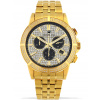 Hodinky Louis XVI LXVI1037 Majeste Iced Out Chronograph mens watch 43mm 5ATM