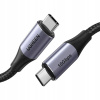 Ugreen US355 USB-C to USB-C 3.1 Gen.2, PD, 5A, 100W, 4K, 10Gbps, 1m, černý
