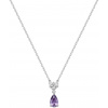 Brosway Fancy Magic Purple FMP111 Náhrdelník (Ag 925/1000, 2,2 g)
