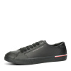 Tommy Hilfiger pánske kožené tenisky - čierne - 42