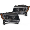 Predné svetlá Jeep Grand Cherokee WK2 11-13 Black
