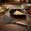 TESCOMA GrandCHEF Plus 32,5 cm čierna - kuchynská lopatka na omelety sieťovana nylonová