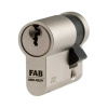 Bezpečnostná vložka FAB 3*** 10+40 (jednostranne nenastaviteľný palec) s piatimi kľúčmi a identifikačnou kartou.