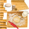 DOSKA NA CESTO BAMBUSOVÁ TRADIČNÁ VEĽKÁ NA KROJENIE 45x33cm