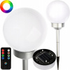 Solárne svietidlá - SOLÁRNA LED ZÁHRADNÁ LAMPA RGB 15CM PILOT (Solárne svietidlá - SOLÁRNA LED ZÁHRADNÁ LAMPA RGB 15CM PILOT)