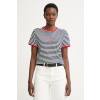 Tommy Hilfiger tričko dámske s lyocellom WW0WW50032 tmavomodrá S