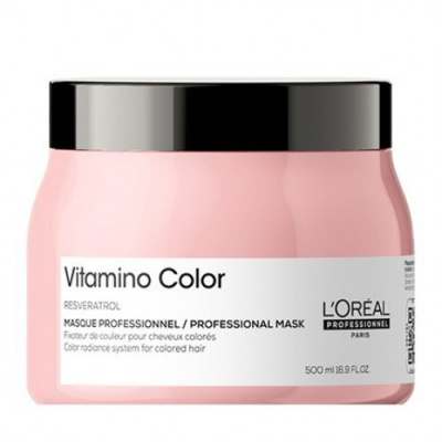L'Oréal Professionnel Serie Expert Vitamino Color Resveratrol Professional Mask 500 ml - Maska na farbené vlasy