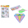 Wiky Kreativní set diamond nálepky s kamínky MIX