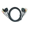 ATEN 2L-7D03U KVM kábel Čierna 3 m (2L-7D03U)