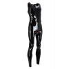 Latexový catsuit s otvorom pre penis - bez rukávov - SO-CSH-B1-CR