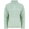 Navitas Mikina Womens Sherpa Pullover Light Green -XXL