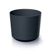 PROSPERPLAST Kvetináč TUBO 17,8cm antracit