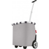 Nákupný košík na kolieskach Carrycruiser sivý