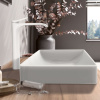 HANSGROHE Vivenis páková batéria pre umývadlové misy, s odtokovou súpravou s tiahlom, výška výtoku 251 mm, matná biela, 75040700
