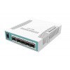 MikroTik Mikrotik CRS106-1C-5S sieťový prepínač Gigabit Ethernet (10/100/1000) Podpora napájania cez Ethernet (PoE) Biela (CRS106-1C-5S)