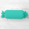 Biante Vankúš valec bonbon Rongo RG-093 Svetlo tyrkysový 15x40 cm