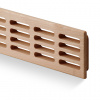 ACT SERVIS ACT - Vetr.mriežka drevená frézovaná v rade Odtieň: buk, Rozmer: 550 x 80 mm