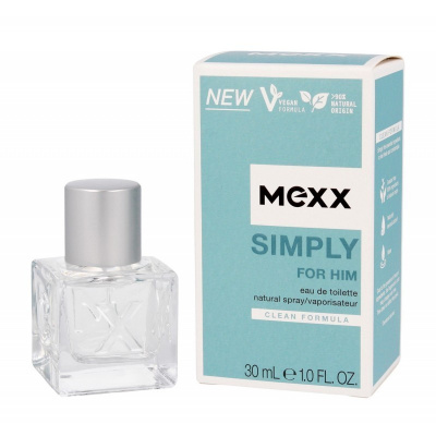 Mexx Simply For Him, Toaletná voda, Pánska vôňa, 30ml