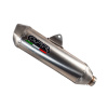 GPR Koncovka výfuku Slip-on GPR PENTAROAD VO.5.CAT.PE.IO Brushed Stainless steel including removable db killer, link pipe and catalyst
