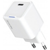 COLORWAY 1x USB-C/ sieťová nabíjačka/ GaN/ PD/ PPS/ 20W/ Biela