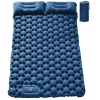 Dvojitá matrac Shengfa 196 x 125 x 9 cm odtiene šedej (Trekking turistická matraca Mata 196x125x9cm)