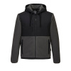 Portwest KX371 KX3 Borg Fleece Flísová bunda čierna/šedá M
