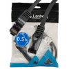 Patchcord Lanberg S/FTP kat.8.1 0,5 m LSZH CU fluke passed čierny