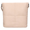 Trendy dámska crossbody kabelka Mustang Helga - krémová