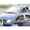 Plexi, ofuky MAZDA MPV, 5D, 2001 =>, přední