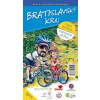 Bratislavský kraj - ručne maľovaná cyklomapa 2019