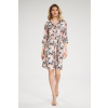 Dámske leopardie šaty na gombíky M701 Pattern 112 S