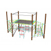 Playground System Lanová preliezka Loď celokovová - výška pádu 1,5 m