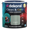 Farba na - DEKORAL CLEAN & COLOR farba, americký sen 2,5L (Farba na - DEKORAL CLEAN & COLOR farba, americký sen 2,5L)