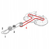 Pasek 589533101 Husqvarna Rider R 115B 115C 120C Jonsered FR 2315 MA (Pasek 589533101 Husqvarna Rider R 115B 115C 120C Jonsered FR 2315 MA)