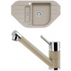 Set Alveus (dřez Niagara 60 Pebble 02 + baterie Cleo Pebble 02) SETA20086