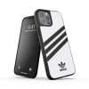 Puzdro Adidas OR Molded PU pre iPhone 12 Pro Max – bielo/čierne (Puzdro Adidas OR Molded PU pre iPhone 12 Pro Max – bielo/čierne)