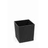 Lamela Juka 250 x 250 mm ratan černý