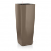 Kvetináč Lechuza Cubico Alto 40 (105cm) Barva: Taupe kompletný set