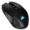 Corsair SCIMITAR ELITE/Herní/Optická/Pro praváky/26 000 DPI/Drátová+bezdrátová/Černá