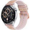 BStrap Glitter remienok na Xiaomi Amazfit GTR 42mm, golden red