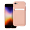 Kryt Forcell CARD Case iPhone 7 / 8 / SE 2020/2022 ružový